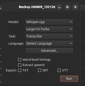 Buzz transcription dialog unchecked.png